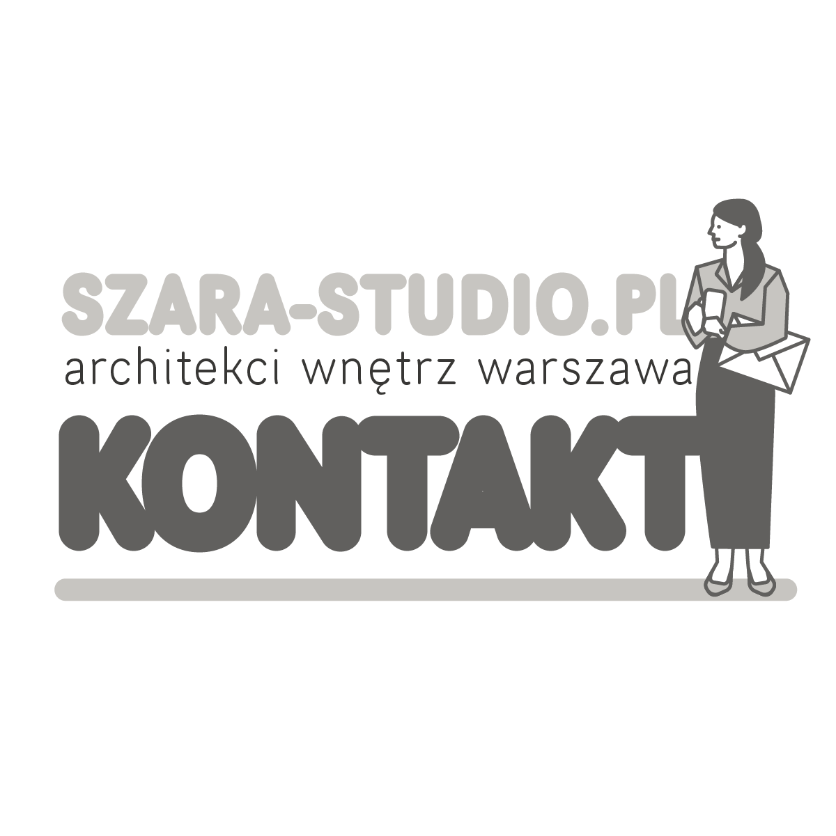 Kontakt. Zadzwoń lub napisz do architekta wnętrz z warszawskiej pracowni SZARA-STUDIO.PL