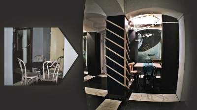 Projekt niskobudżetowej tymczasowej restauracji &ndash; zdjęcia podziemi sprzed i po renowacji